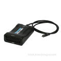 Mini MHL TO Scart converter, convert digital MHL video and audio signal to composite video signal